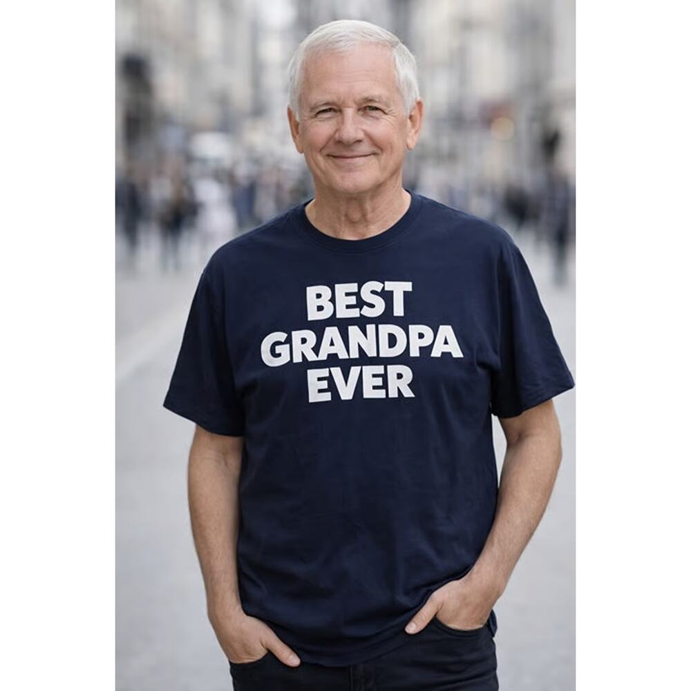 "Best Grandpa Ever" T-Shirt – A Gift from the Heart